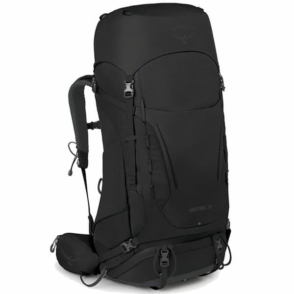 Vandrerygsæk OSPREY Kestrel 58 L Sort