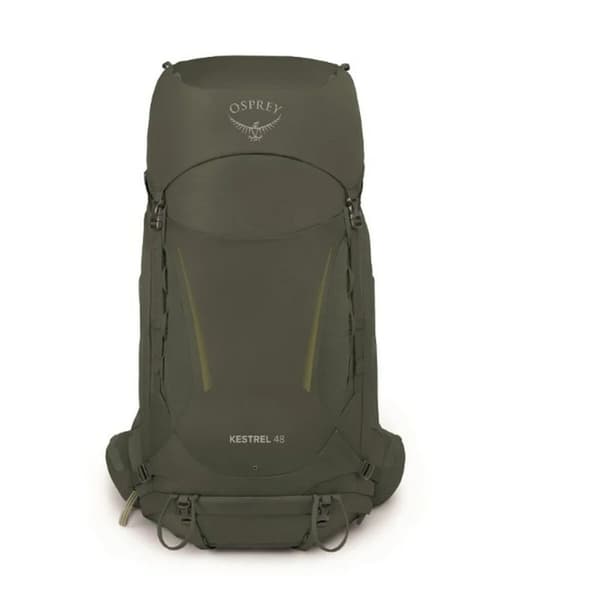 Vandrerygsæk OSPREY Kestrel 48 Khaki Monochrome Nylon 48 L