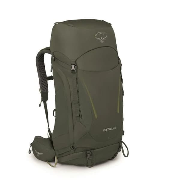 Vandrerygsæk OSPREY Kestrel 48 Khaki Monochrome Nylon 48 L
