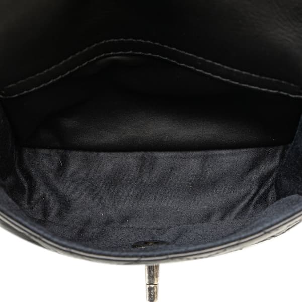 Pre-owned Chanel Large Calfskin Backpack is Back Black