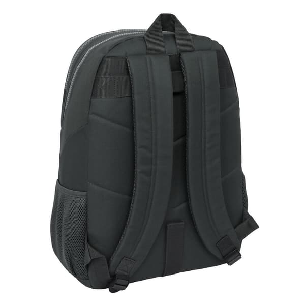 Skolebag Real Madrid C.F. Grå 32 x 44 x 16 cm