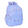 Miniatyrbillede 1 af 3: Skoletaske Benetton Lila Syren 32 x 42 x 15 cm