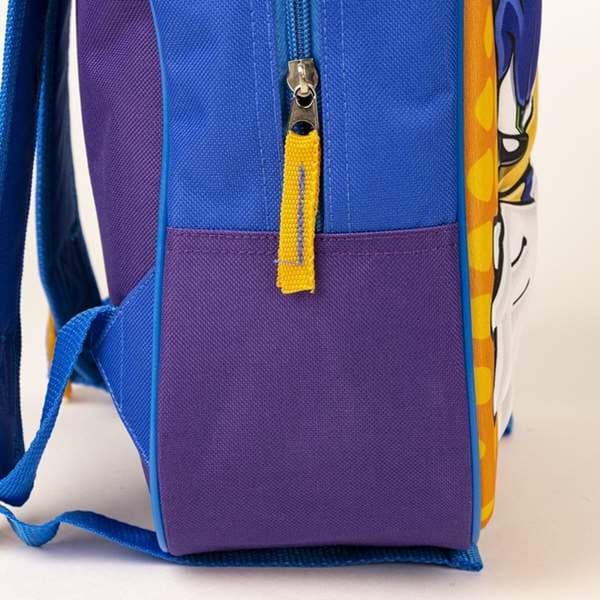 3D Skolebag Sonic Blå 25 x 31 x 9 cm Oransje