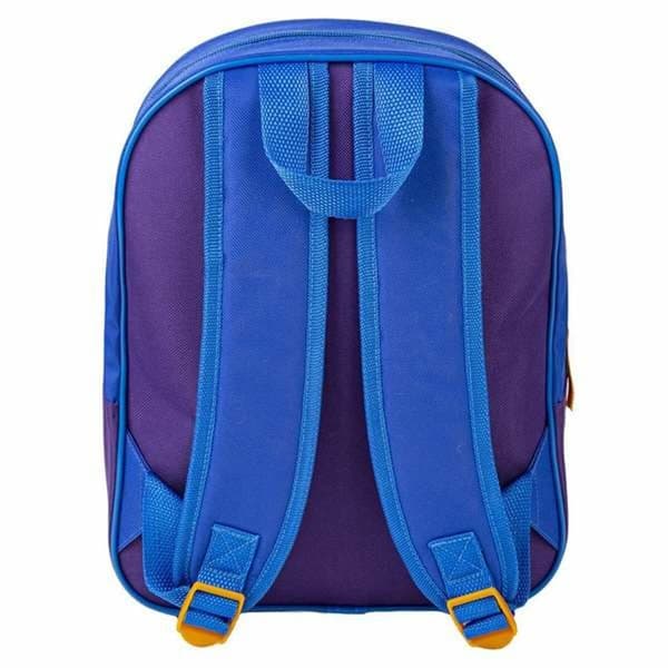 3D Skolebag Sonic Blå 25 x 31 x 9 cm Oransje