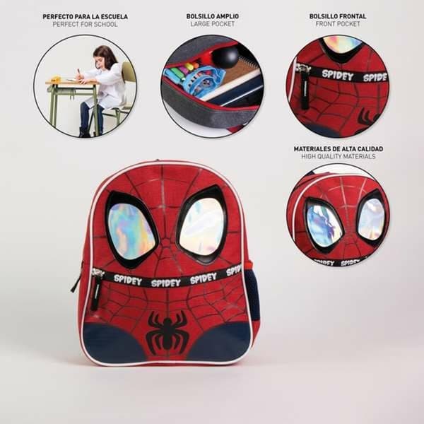 Koululaukku Spidey Punainen