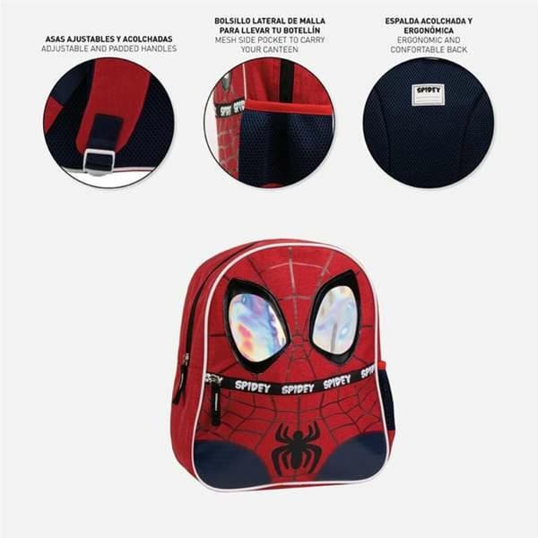 Koululaukku Spidey Punainen
