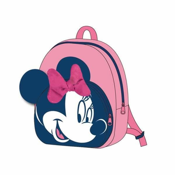 Skolebag Minnie Mouse Rosa 18 x 22 x 4 cm