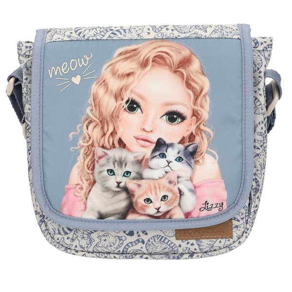 TOPModel TOPModel Skulderveske CAT LOVE - Lyseblå og kremfarget - Liten (413273)