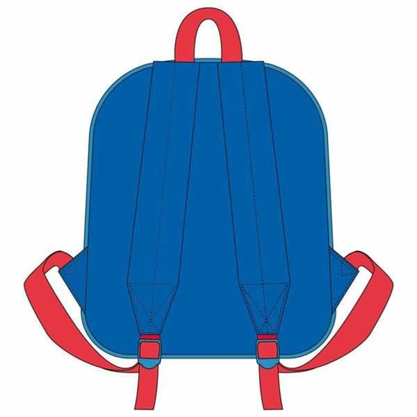 Skolebag Sonic Blå 25,0 x 30,0 x 1,2 cm