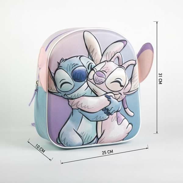 Skolryggsäck Stitch Blå