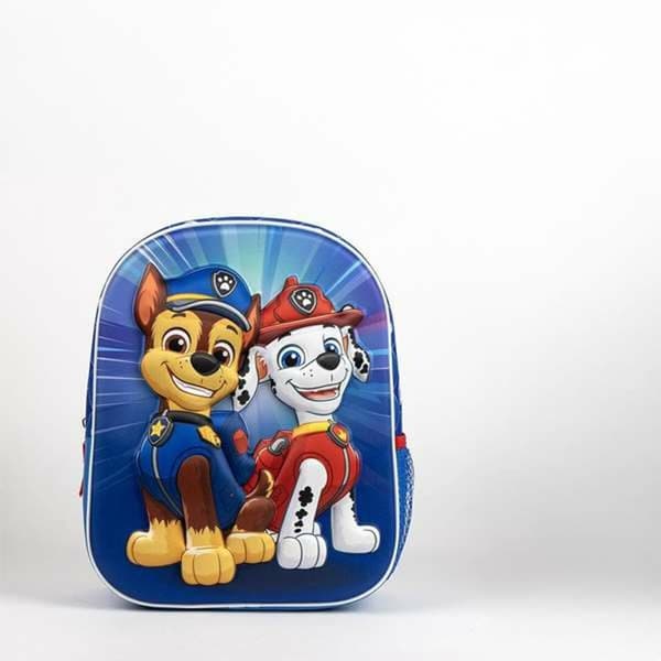 Skoletaske The Paw Patrol Blå 25,0 x 31,0 x 10,0 cm