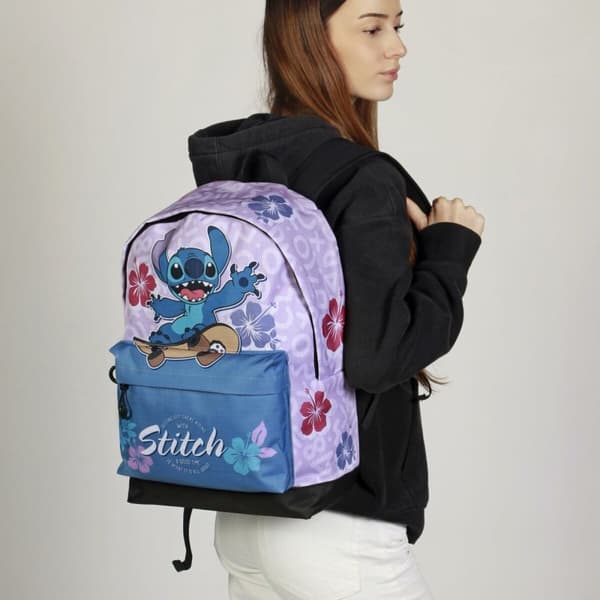 Ryggsäck Casual Lilo & Stitch 31 x 18 x 44 cm