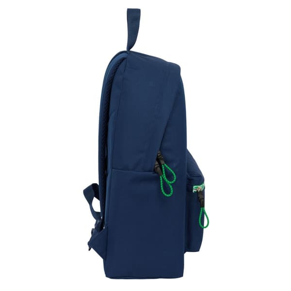 Skoletaske Benetton Green Marineblå 33 x 42 x 15 cm