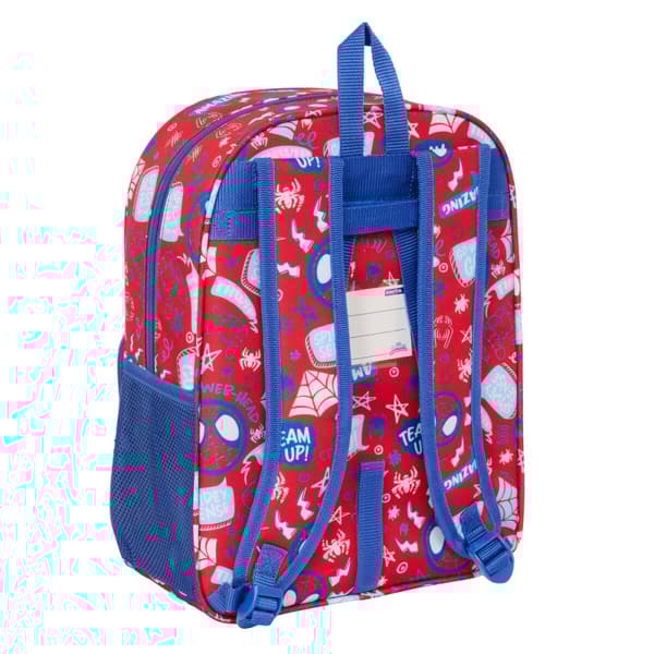 Skolebag Spider-Man Rescue Blå Rød 26 x 34 x 11 cm