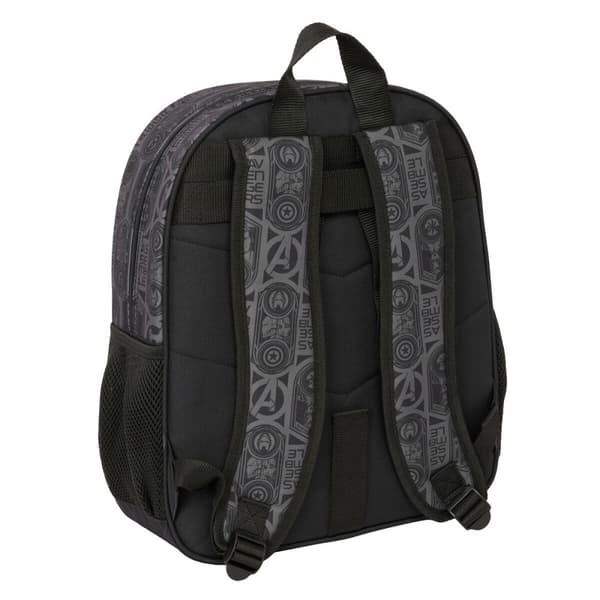 Skolebag The Avengers Vendetta Svart 32 x 38 x 12 cm