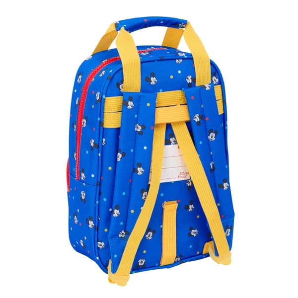 Skolebag Mickey Mouse Clubhouse Good day Blå 20 x 28 x 8 cm