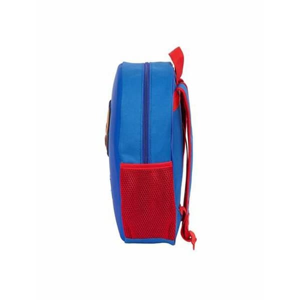 Skolebag F.C. Barcelona Blå 27 x 33 x 10 cm 3D