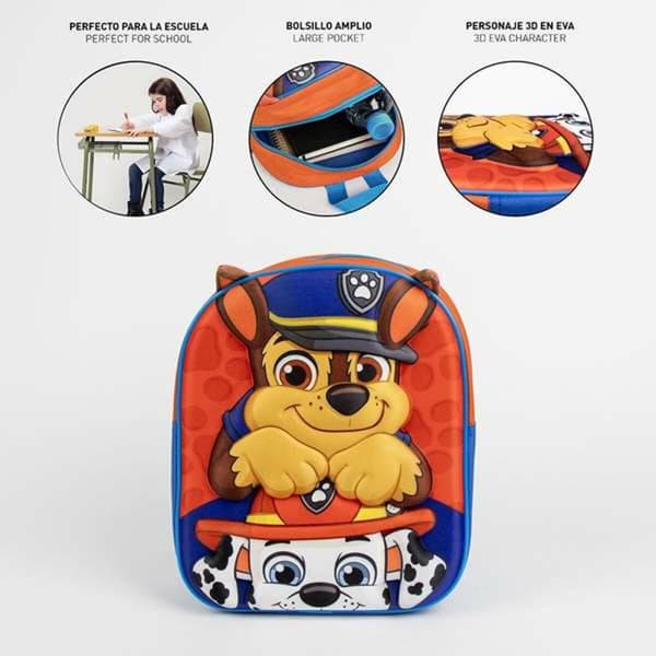 3D Skoletaske The Paw Patrol