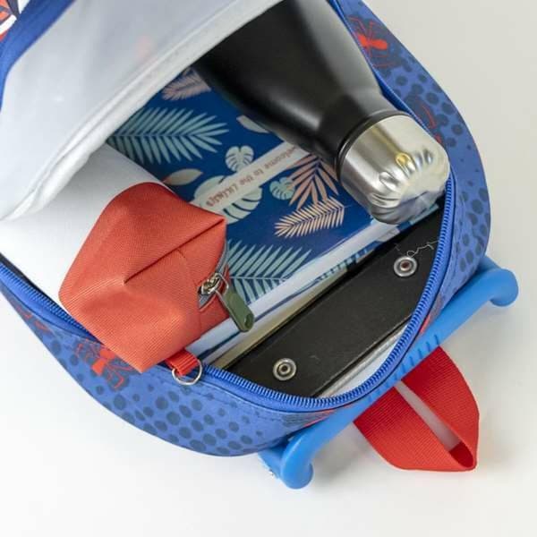 3D Skoletaske med Hjul Spider-Man