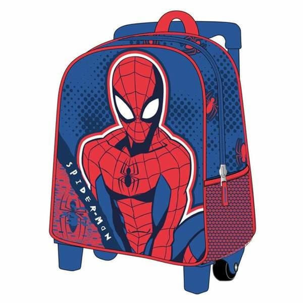 3D Skoletaske med Hjul Spider-Man