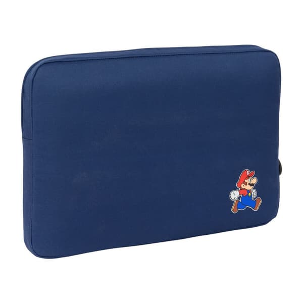 Skoletaske Super Mario Trick Rød Mørkeblå 39,5 x 27,5 x 3,5 cm