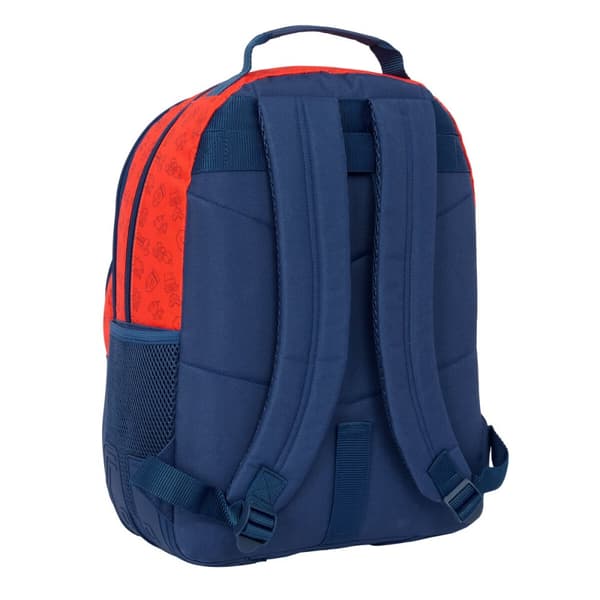Skolebag Super Mario Trick Rød Mørkeblå 32 x 42 x 15 cm