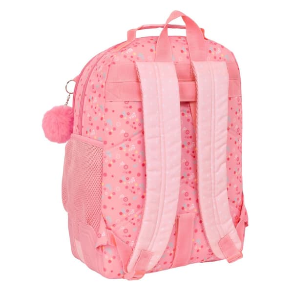 Skolebag Moos Passion Flerfarget 32 x 42 x 15 cm