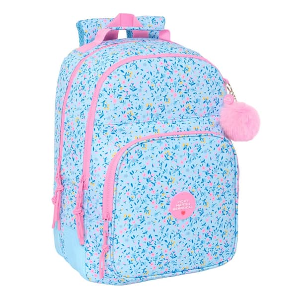 Skolebag Vicky Martín Berrocal Paraíso Blå Rosa 32 x 42 x 15 cm