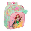 Miniatyrbilde 1 av 3: Skolebag Disney Princess Bloom Grønn Rosa 32 x 38 x 12 cm