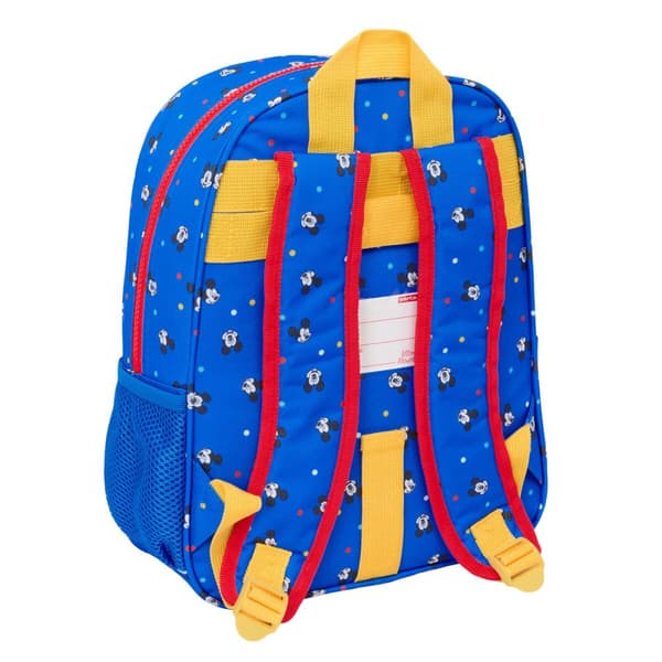 Skolebag Mickey Mouse Clubhouse Good day Blå 26 x 34 x 11 cm