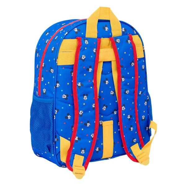 Skolebag Mickey Mouse Clubhouse Good day Blå 32 x 38 x 12 cm