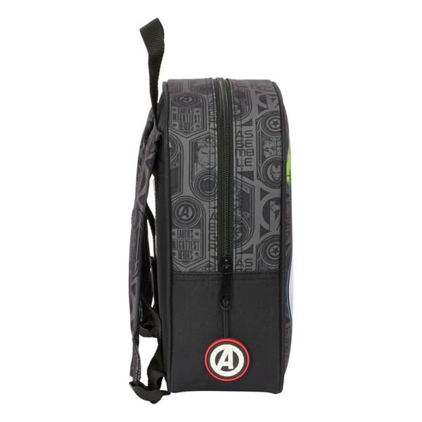 Skolebag The Avengers Vendetta Svart 22 x 27 x 10 cm
