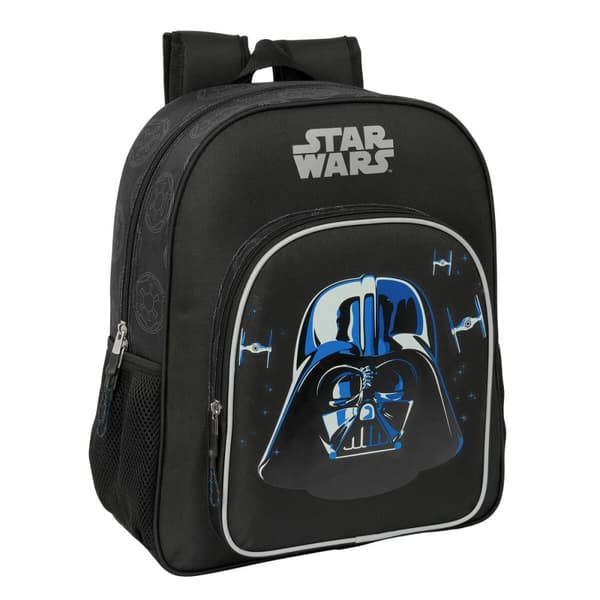 Skoletaske Star Wars Rebellion Sort 32 x 38 x 12 cm