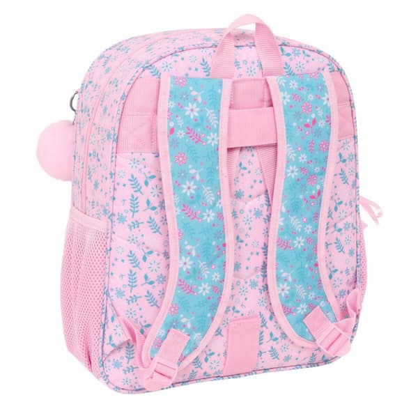 Skolebag Glow Lab Swing Flerfarget 32 x 38 x 12 cm