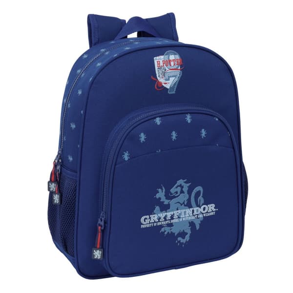 Skolebag Harry Potter Captain Marineblå 32 x 38 x 12 cm