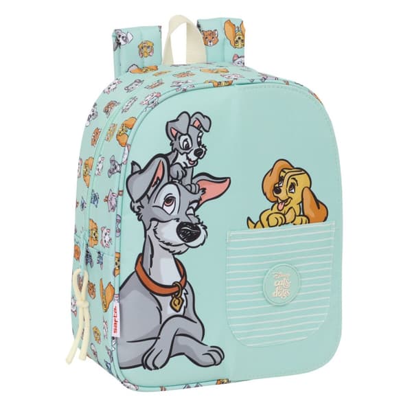 Skolebag Disney Blå 22 x 27 x 10 cm