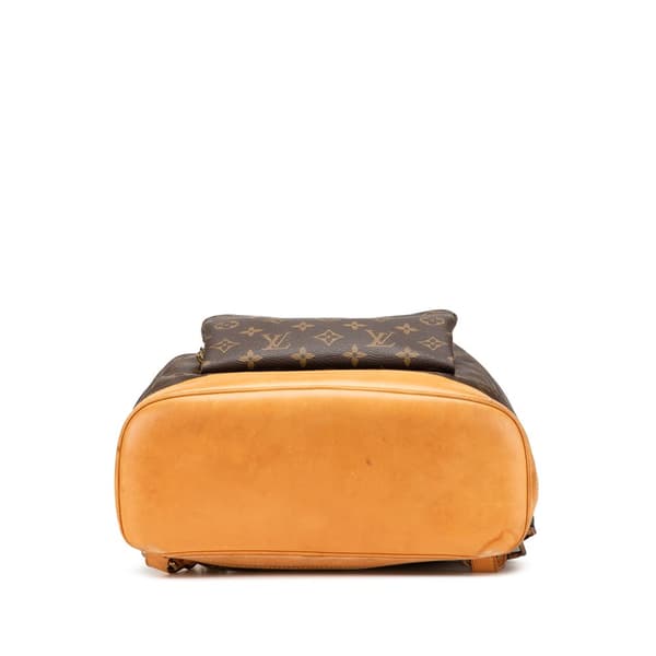Pre-owned Louis Vuitton Monogram Montsouris GM Brown