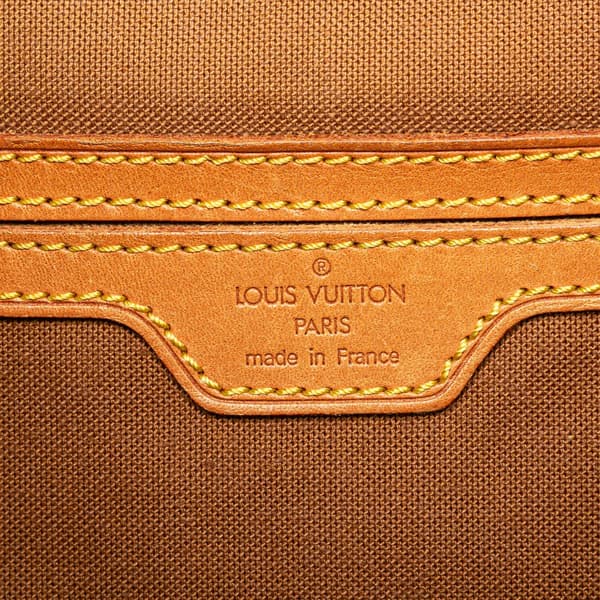 Pre-owned Louis Vuitton Monogram Montsouris GM Brown
