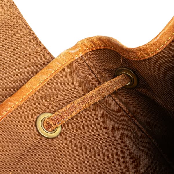 Pre-owned Louis Vuitton Monogram Montsouris GM Brown