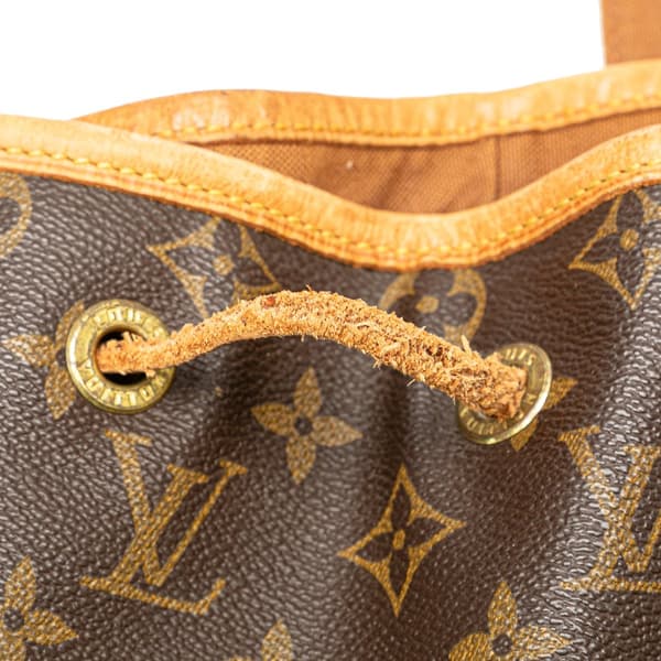 Pre-owned Louis Vuitton Monogram Montsouris GM Brown
