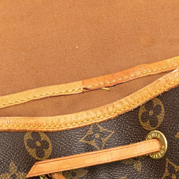 Pre-owned Louis Vuitton Monogram Montsouris GM Brown