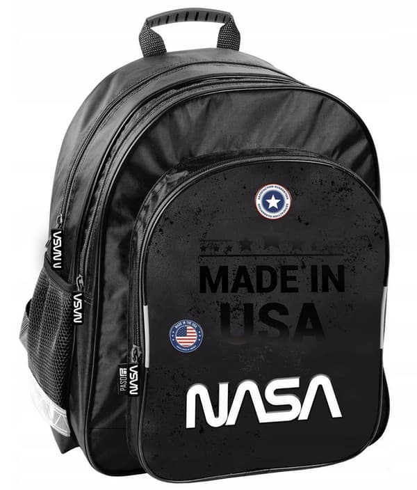 SKOLERYGSÆK TIL DRENGE SORT NASA
