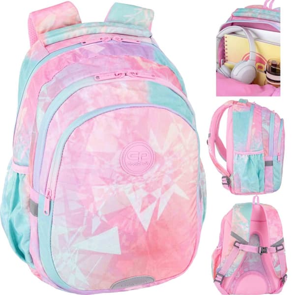 COOLPACK SKOLERYGSÆK TIL UNGDOM TIL PIGER TIE DYE