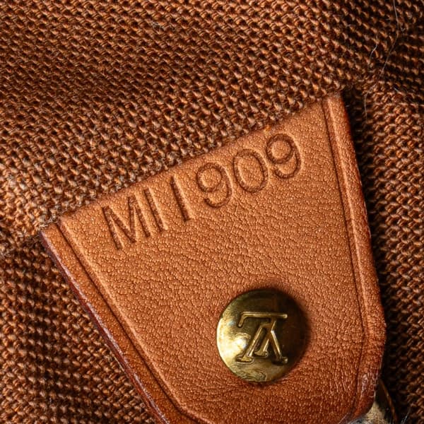 Pre-owned Louis Vuitton Monogram Montsouris GM Brown