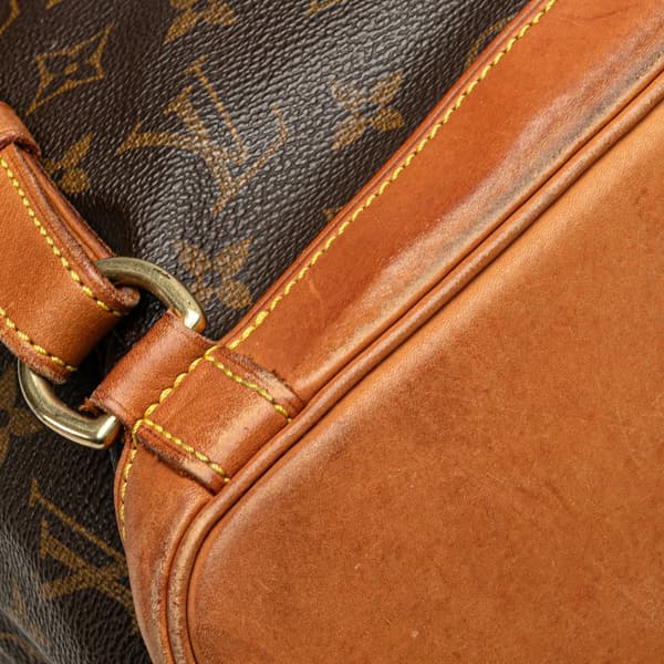 Pre-owned Louis Vuitton Monogram Montsouris GM Brown