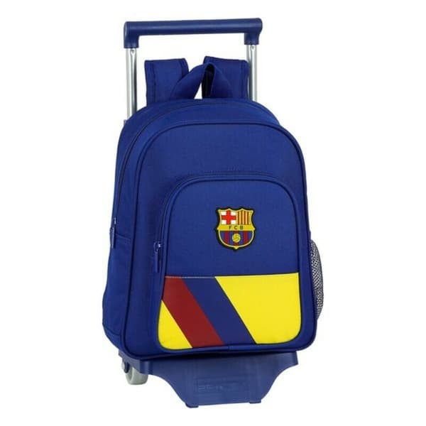 Reppu pyörillä 705 F.C. Barcelona Sininen 27 x 33 x 10 cm