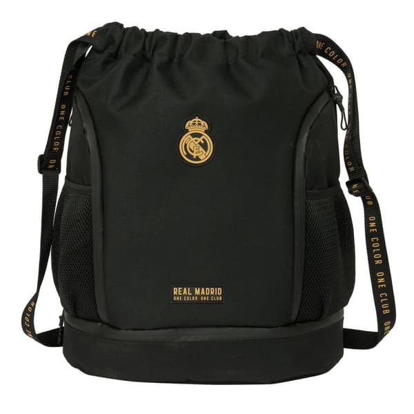 Ryggsäck till barn Real Madrid C.F. Svart 35 x 40 x 1 cm