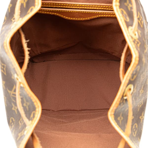 Pre-owned Louis Vuitton Monogram Montsouris GM Brown