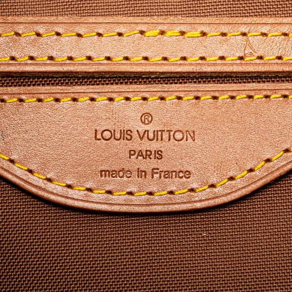 Pre-owned Louis Vuitton Monogram Montsouris GM Brown