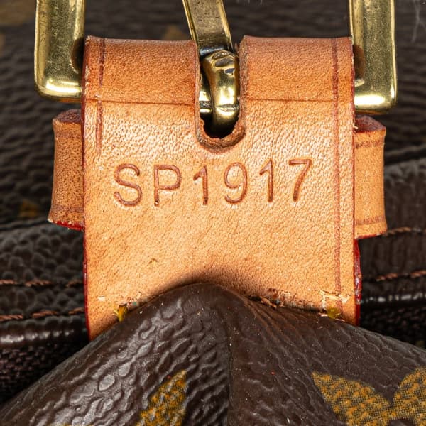Pre-owned Louis Vuitton Monogram Montsouris GM Brown